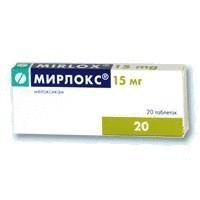 Мирлокс таблетки 15 мг, 20 шт.
