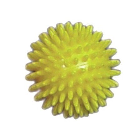 Мяч массажный 8 см желтый (арт. L0108)