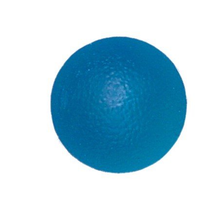 Мяч массажный для кисти 5 см жесткий силикон синий (арт. L 0350 F)