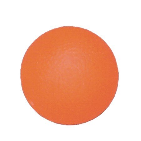 Мяч массажный для кисти 5 см мягкий силикон оранжевый (арт. L 0350 S)