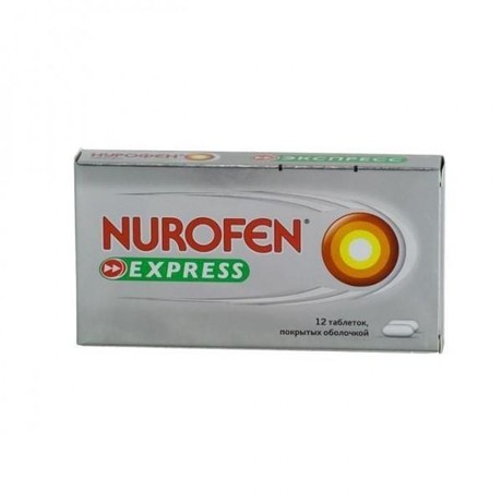 Нурофен Экспресс таблетки 200 мг, 12 шт.