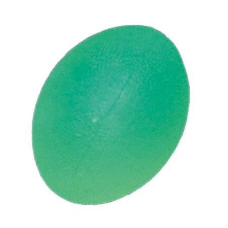 Мяч для тренировки кисти яйцевидной формы зеленый (арт. L 0300 M)
