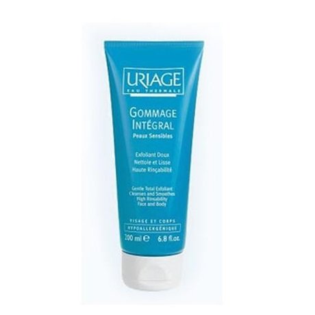 Uriage GOMMAGE INTEGRAL гель эксфолиант мягкий для чувстельной  кожи лица и тела, 200мл