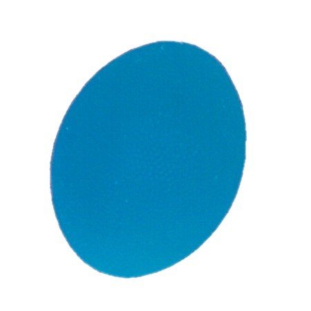 Мяч для тренировки кисти яйцевидной формы жесткий синий (арт. L 0300 F)
