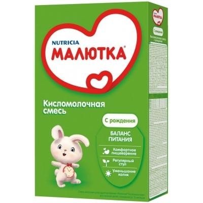 Смесь молочная МАЛЮТКА 1 кисломолочная (с рожд.), 350г
