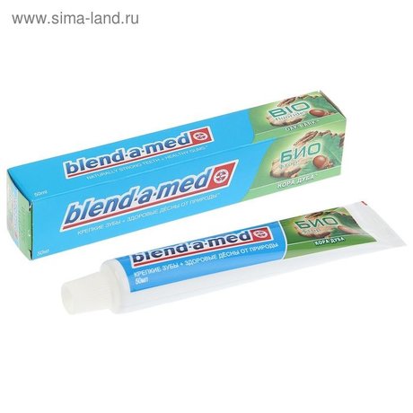 Зубная паста БЛЕНД-А-МЕД комплит + кора дуба, 50мл