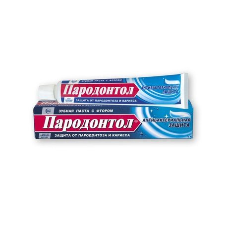 Зубная паста ПАРОДОНТОЛ антибактериальная защита 63г