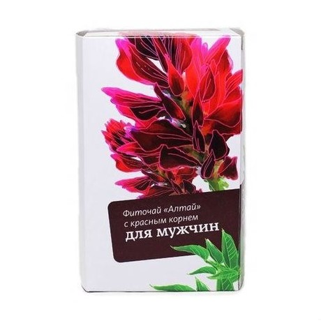 Чайный напиток АЛТАЙ №26 с красным корнем для мужчин фильтрпакетики 2 г, 20 шт.