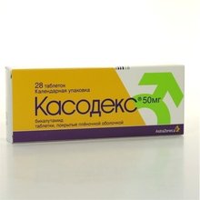 Касодекс таблетки 50 мг, 28 шт.