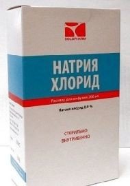 Натрия хлорид фл.(р-р д/инф.) 0,9% 250мл, 20 шт.
