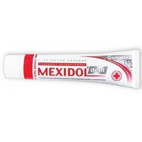 Зубная паста MEXIDOL DENT Complex, 65 г