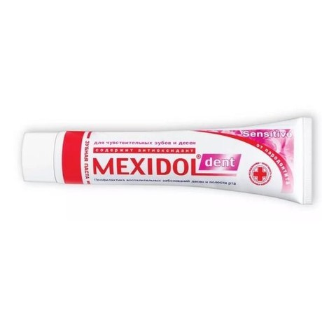 Зубная паста MEXIDOL DENT Sensitive, 65 г