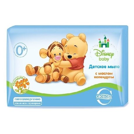 Мыло детское DISNEY BABY с маслом календулы 100мл