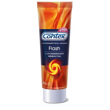 Гель-смазка CONTEX Flash Plus стимулирущая 30мл