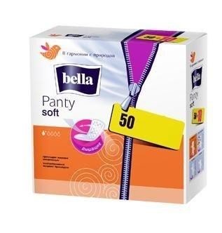 Прокладки гигиенические BELLA PANTY Soft, (50+10) шт.