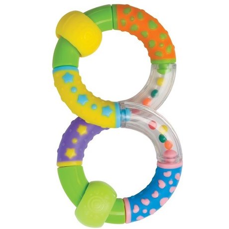 Прорезыватель для зубов МИР ДЕТСТВА 23094 "Кренделек" (с 4мес.)