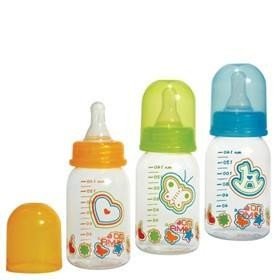 Бутылочка детская ПОМА с силиконовой соской (с рождения),  140 мл (арт. 1810)