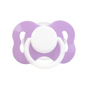 Соска-пустышка LUBBY силиконовая "Бабочка" (с 6мес.) (арт. 15148)