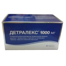 Детралекс таблетки 1 г, 60 шт.