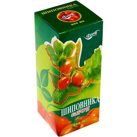Шиповника плодов сироп с витамином С флакон (сироп) 300мл