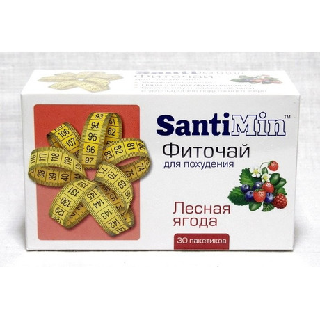 Чай лечебный САНТИМИН лесная ягода фильтрпакетики, 30 шт.