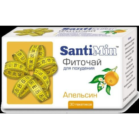 Чай лечебный САНТИМИН апельсин фильтрпакетики, 30 шт.