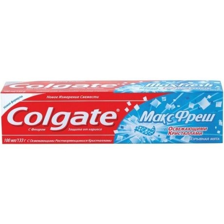 Зубная паста COLGATE Max Fresh взрывная мята, 100 мл (150г)
