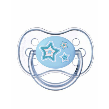 Соска-пустышка CANPOL BABIES Newborn Baby силиконовая круглая (0-6мес.) (арт. 22/562)