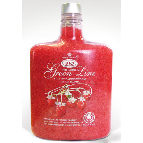 Соль для ванн GREEN LINE лесная поляна, 800г