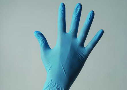 Перчатки смотровые нестерильные  разм. S (нитриловые неопудренные диагностические), 100 шт.