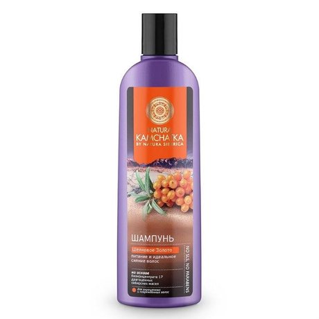Natura Siberica NATURA KAMCHATKA шампунь "Шелковое золото" питание и сияние, 280мл