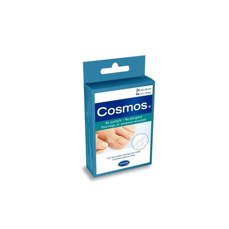 Лейкопластырь COSMOS гидроактив. пластины на влажную мозоль на палец, 7 шт.
