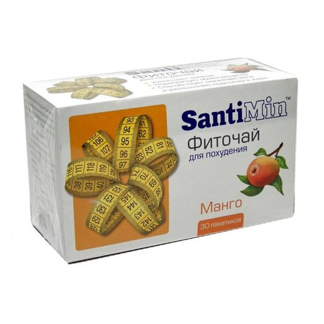 Чай лечебный САНТИМИН манго фильтрпакетики, 30 шт.