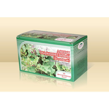 Лопуха корни фильтр-пакеты 2г, 20 шт.