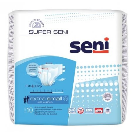 Подгузники для взрослых SUPER SENI AIR Extra Small,  10 шт.