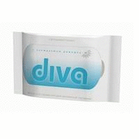 Салфетки ДИВА влажные для интимной гигиены с экстрактом ромашки, 20 шт.