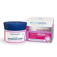 Крем NOVOSVIT дневной защитный для разглаживания морщин, 50 мл