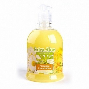 Мыло EXTRA ALOE Ромашка и Календура крем для рук, 500 мл