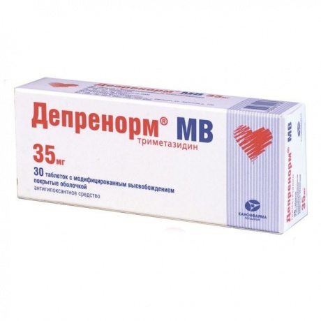 Депренорм МВ таблетки с мод. высвоб. 35 мг, 30 шт.