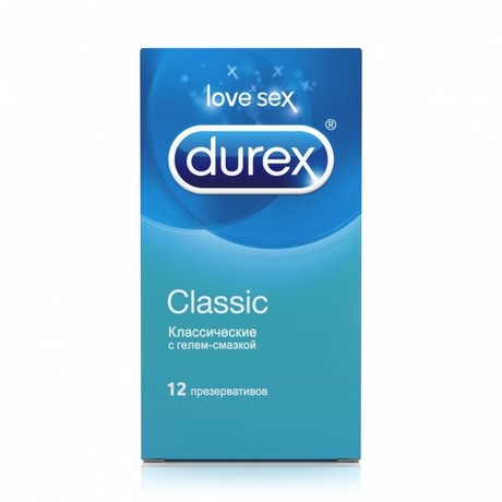 Презерватив DUREX Classic (классические), 12 шт.