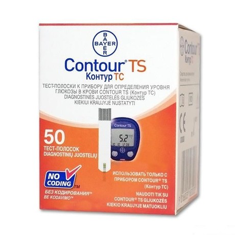Тест-полоска Contour TS, 50 шт. х 2