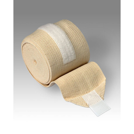 Бинт эластичный  8см х 1м средней растяжимости с застежкой