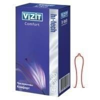 Презерватив VIZIT Hi-Tech Comfort (комфорт), 12 шт.