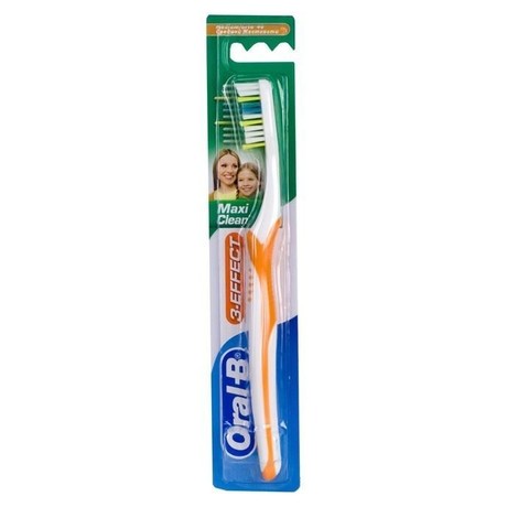 Зубная щетка ORAL-B 3-Эффект Maxi Clean 40, средняя жескость