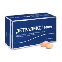 Детралекс таблетки 500 мг, 60 шт.