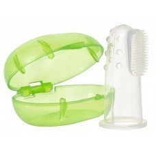 Зубная щетка детская МИР ДЕТСТВА 19405 силиконовая (с 3 мес.)