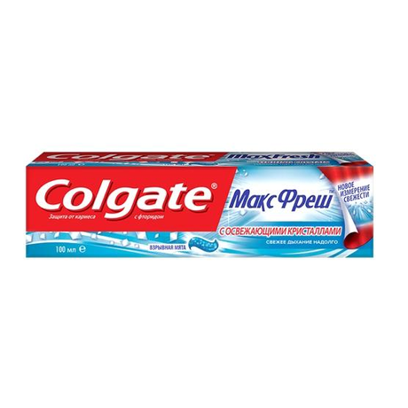 Зубная паста COLGATE Max Fresh блеск 100 мл (150 г)
