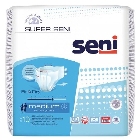 Подгузники для взрослых SENI Medium, 10 шт.