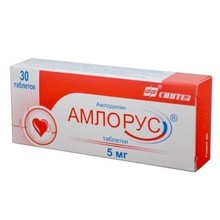 Амлорус таблетки 5 мг, 30 шт.