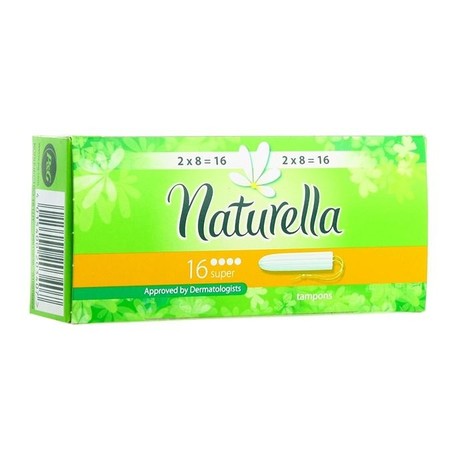 Тампоны гигиенические NATURELLA Super, 16 шт.